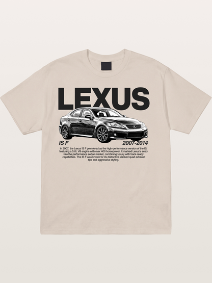 Lexus IS F 2007-2014 Print Cotton T-shirt