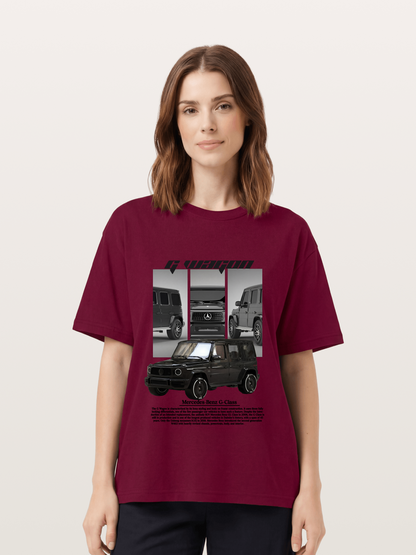 Mercedes G-Wagon Multi Angle View Gildan T-shirt
