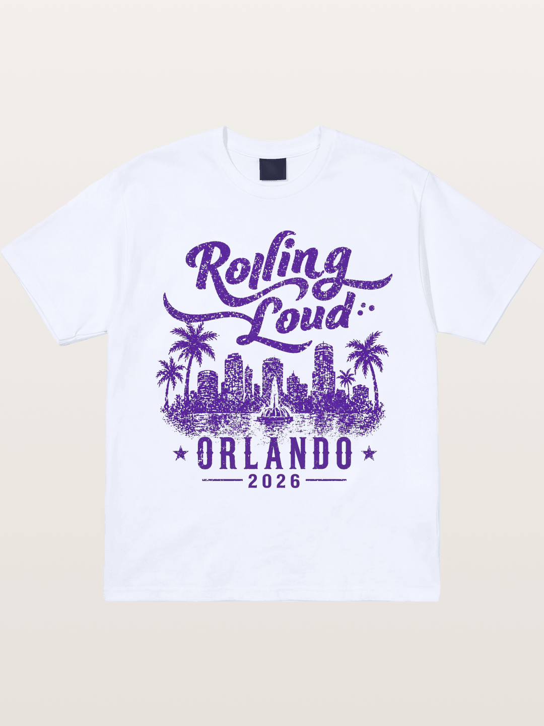 Rolling Loud Orlando 2026 Print Gildan T-shirt