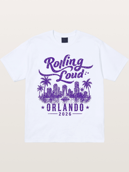Rolling Loud Orlando 2026 Print Gildan T-shirt