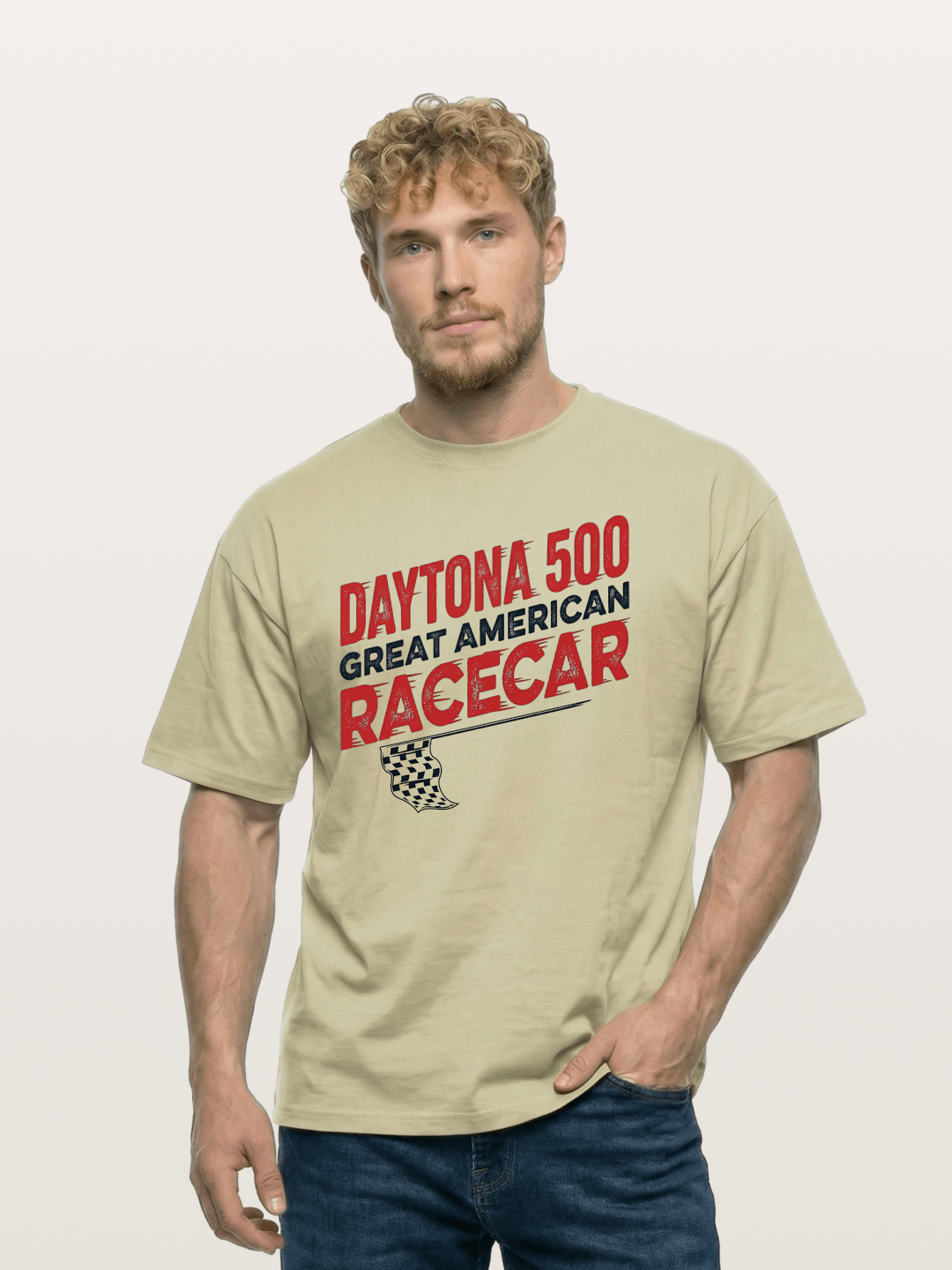 Daytona Race Cotton T-shirt