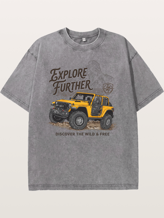Wild Wheel Washed T-shirt