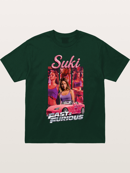 Fast & Furious Pink Crew Gildan T-shirt