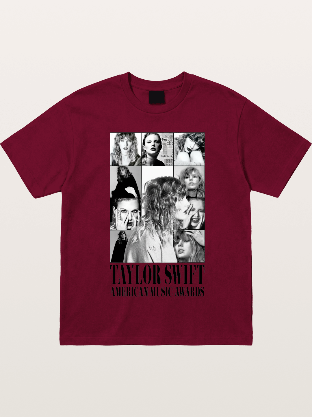 Taylor Swift AMA Collage Print Gildan T-shirt