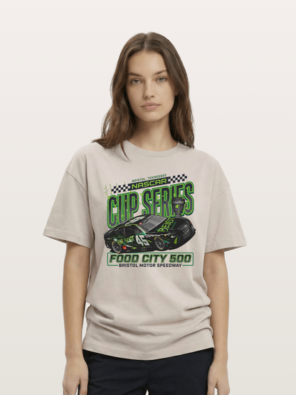Bristol Food City 500 Art Cotton T-shirt