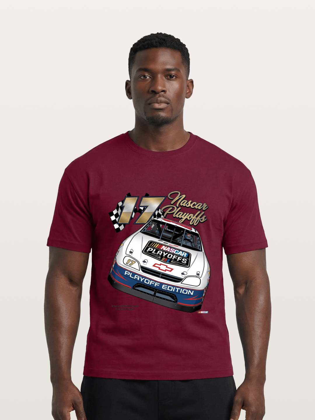 17 Playoff Edition Race Car Gildan T-shirt