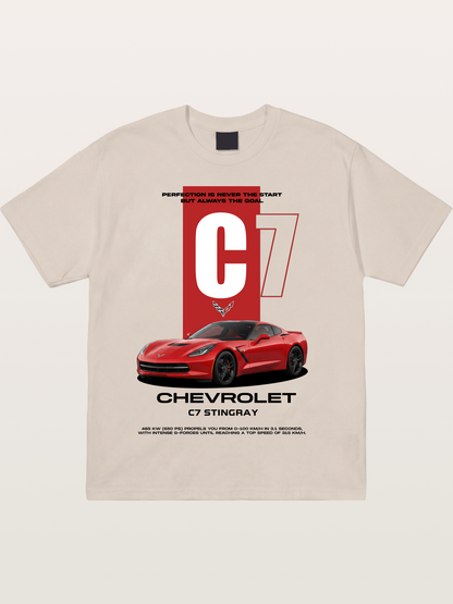 Corvette C7 Cotton T-shirt