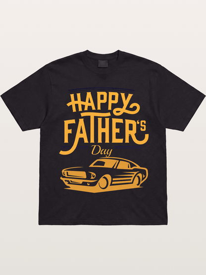 Father's Day Muscle Car Art Gildan T-shirt