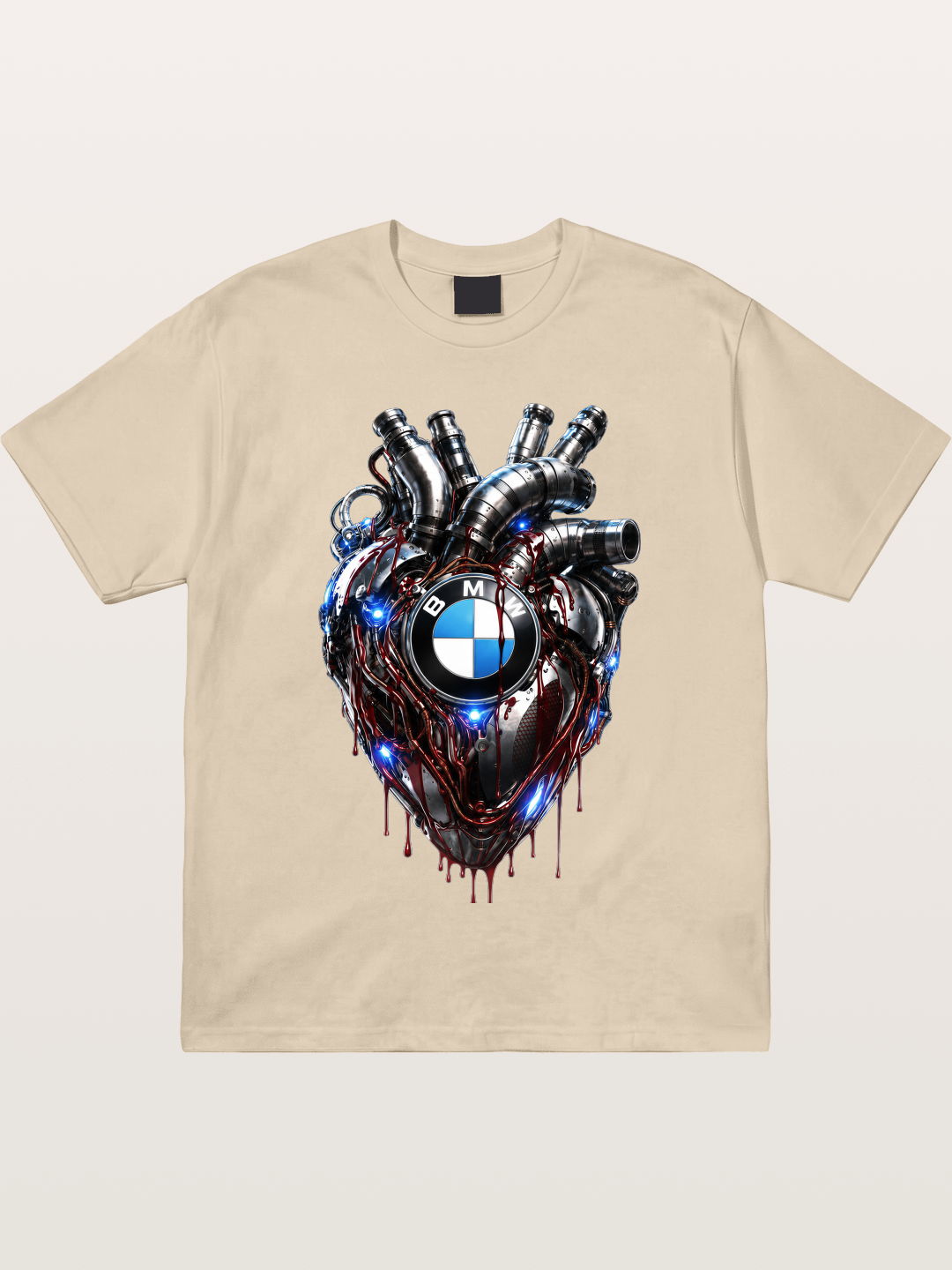 BMW Mechanical Heart Graphic Gildan T-shirt