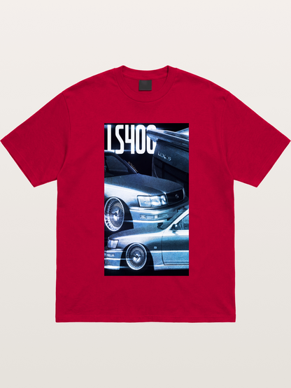 LS400 JDM Double Car Print Gildan T-shirt
