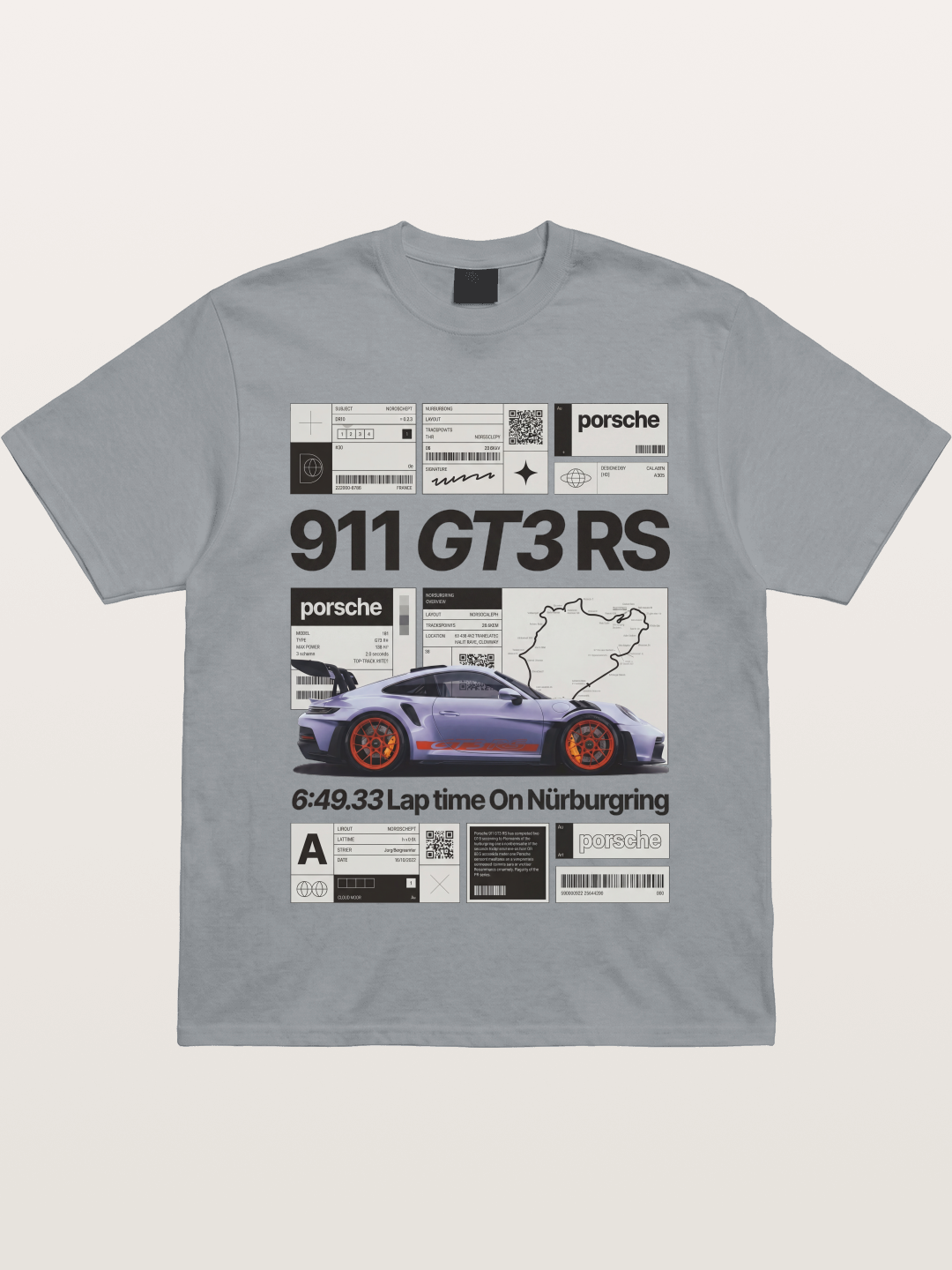 GT3 RS Poster Gildan T-shirt
