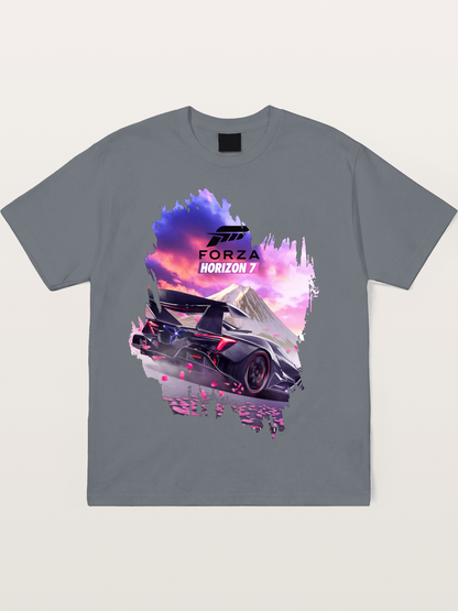 Forza Horizon 7 Japan Print Cotton T-shirt