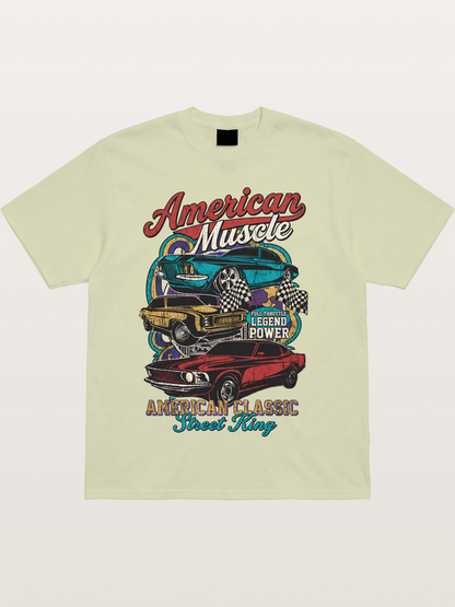 Mustang King Cotton T-shirt