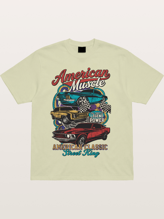 Mustang King Cotton T-shirt