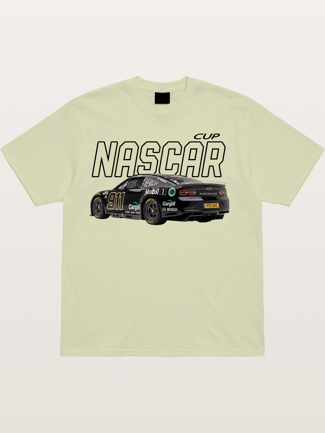 Black Cup Cotton T-shirt