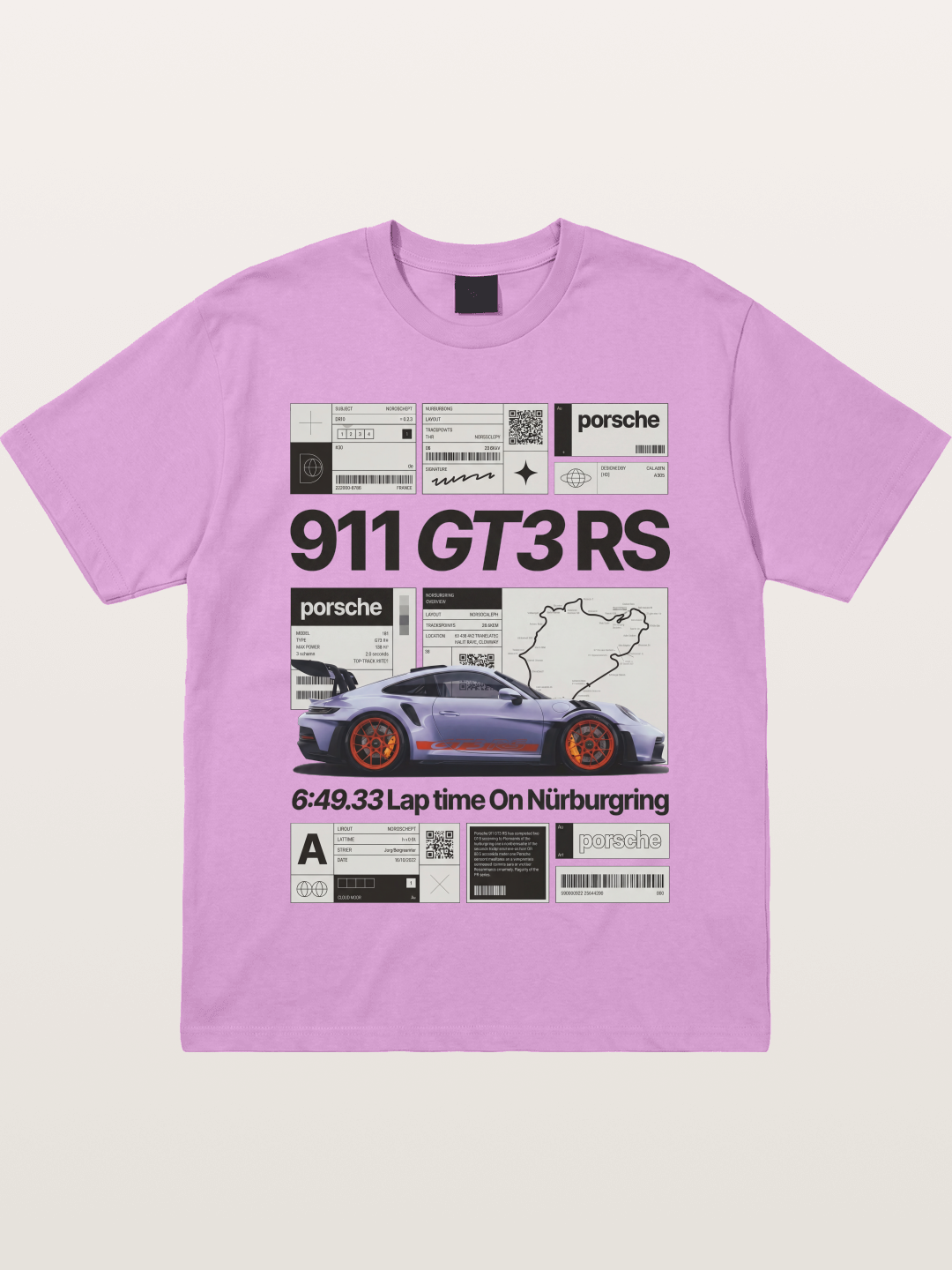GT3 RS Poster Gildan T-shirt