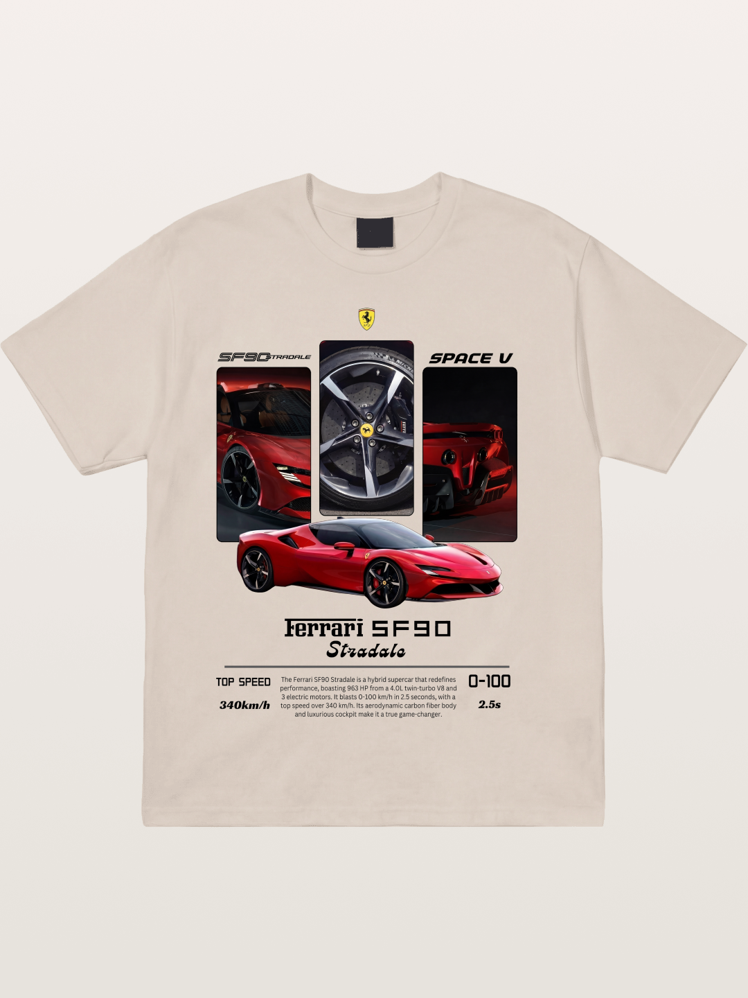 Spec Sheet Cotton T-shirt