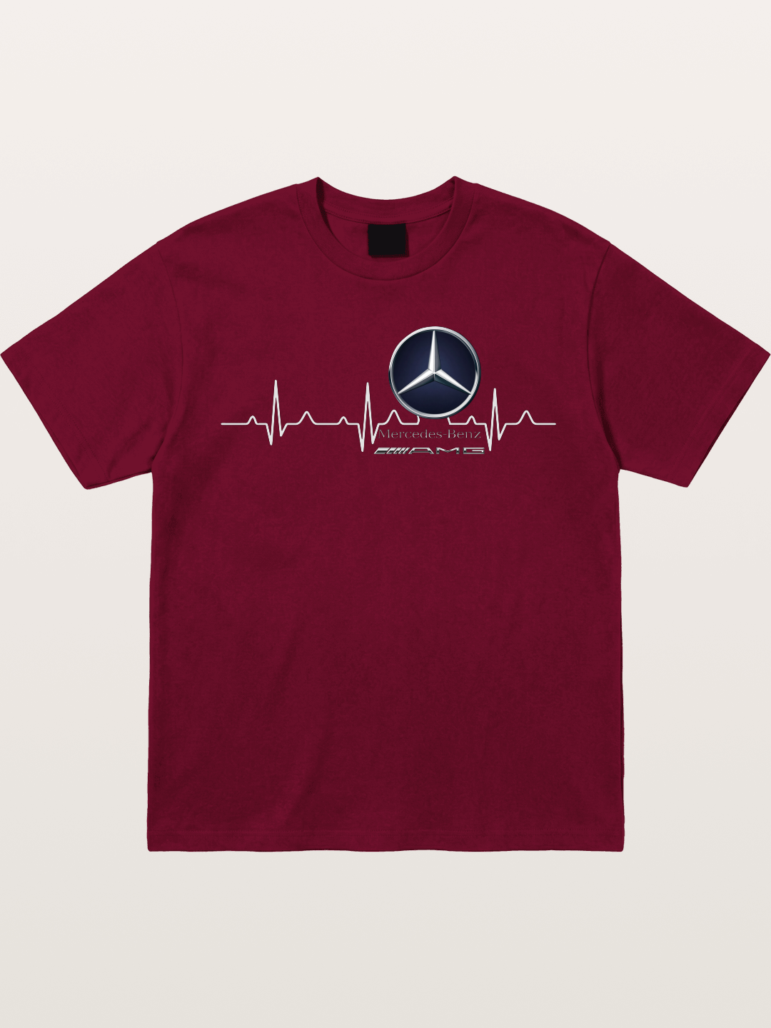 Mercedes Heartbeat Line Gildan T-shirt