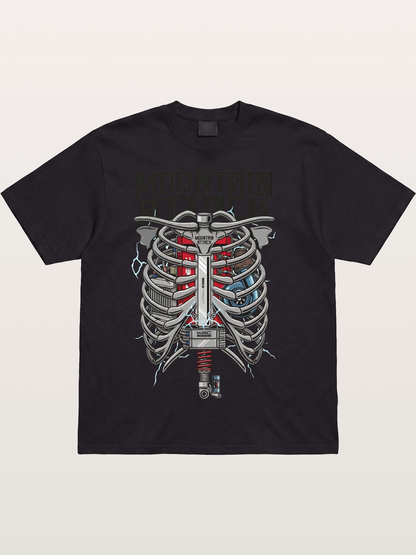 Rib Cage Cotton T-shirt