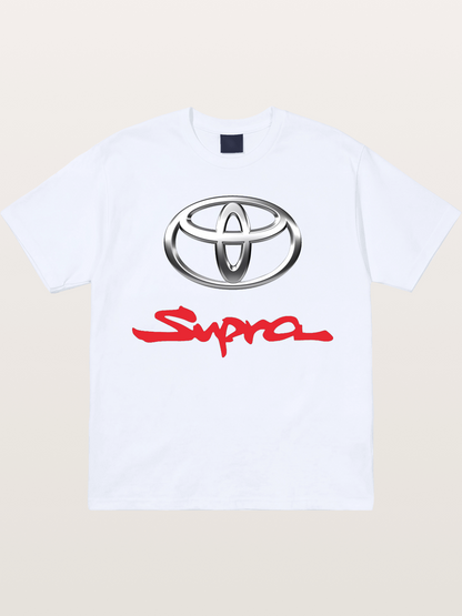 Toyota Supra Handwritten Logo Gildan T-shirt