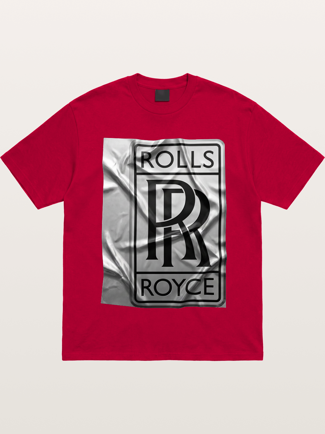 Silk Texture RR Logo Design Gildan T-shirt