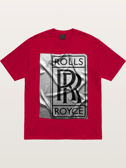 Silk Texture RR Logo Design Gildan T-shirt