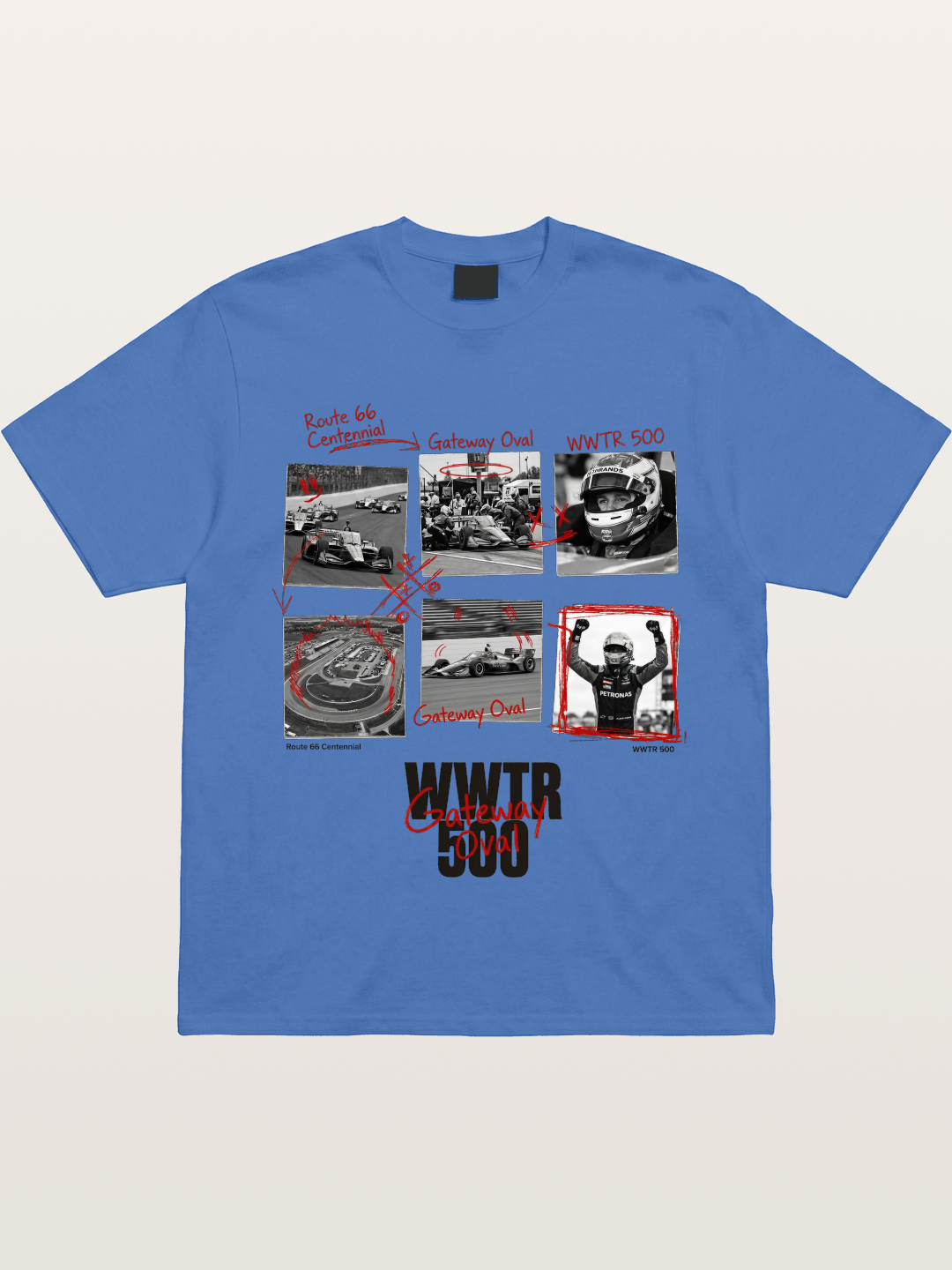 Scrapbook WWTR500 Race Print Gildan T-shirt