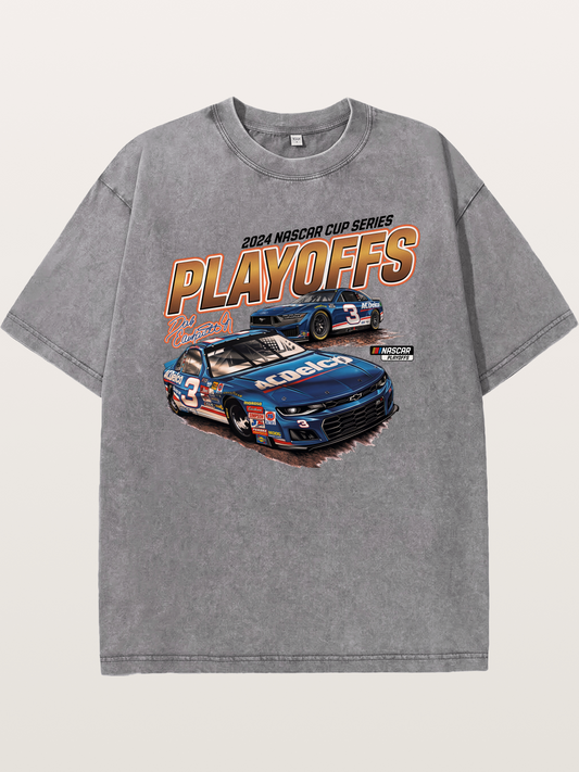 2024 NASCAR Playoffs Graphic Washed T-shirt