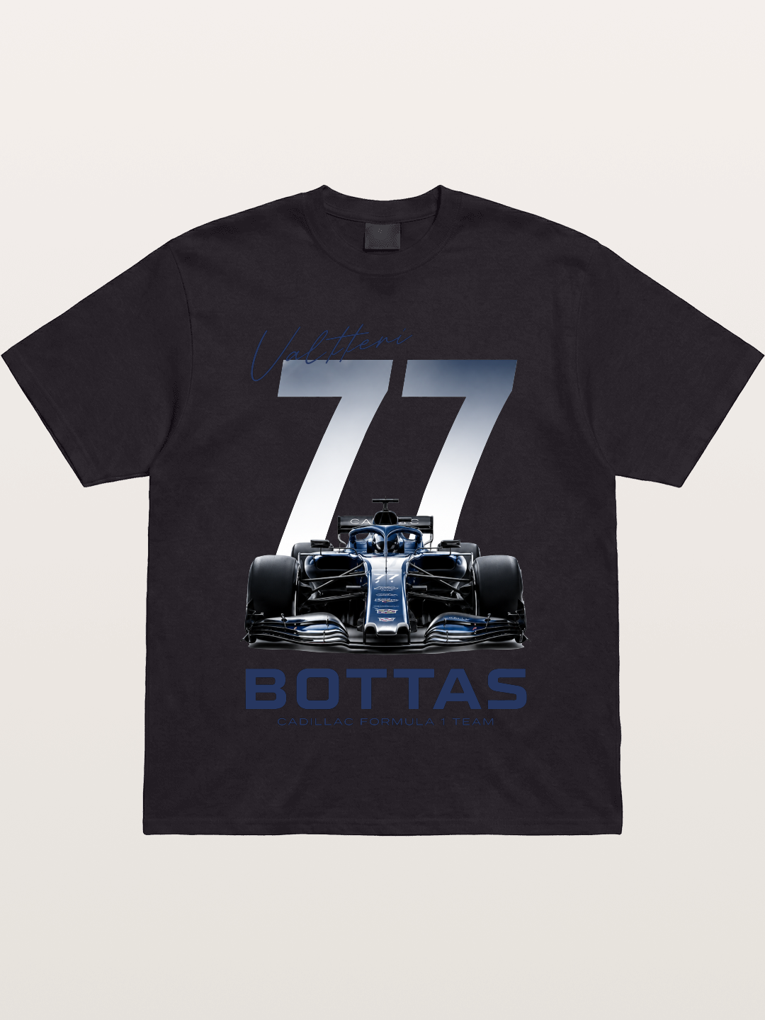 Valtteri Bottas Cadillac F1 77 Gildan T-shirt