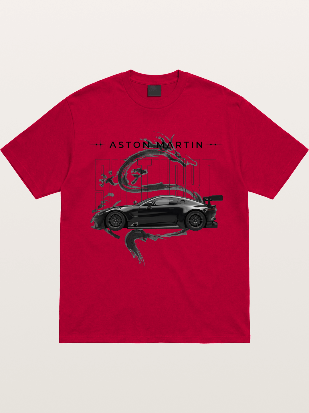 Aston Black Gildan T-shirt