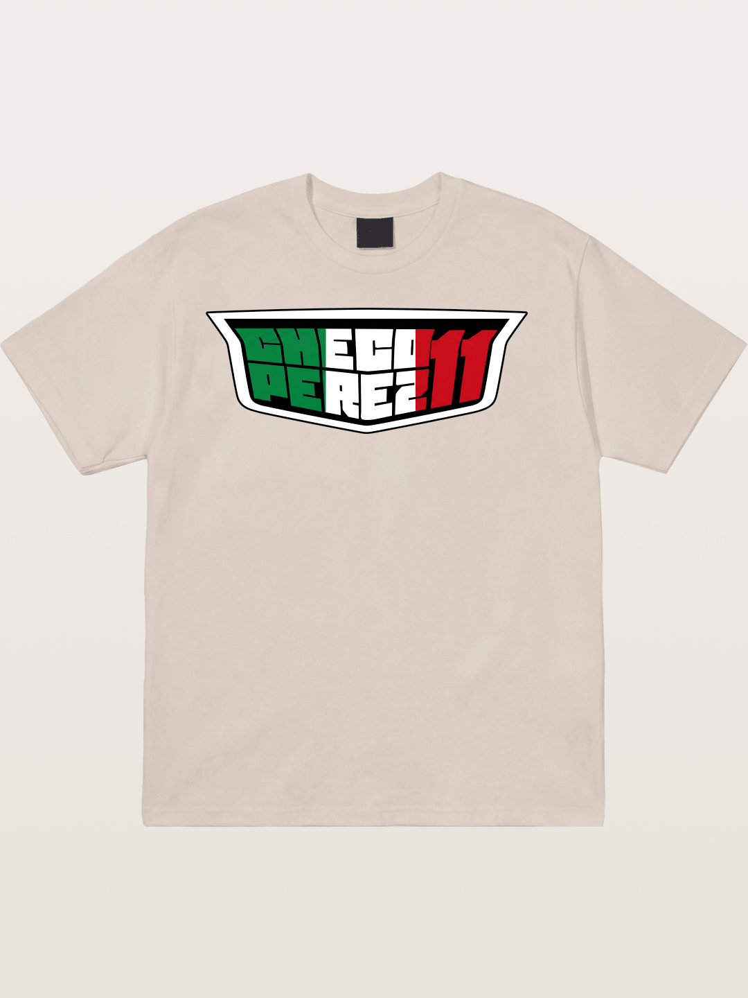 Checo Perez 11 Racing Logo Cotton T-shirt
