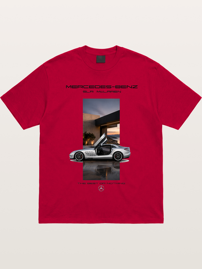 Mercedes SLR McLaren Poster Gildan T-shirt