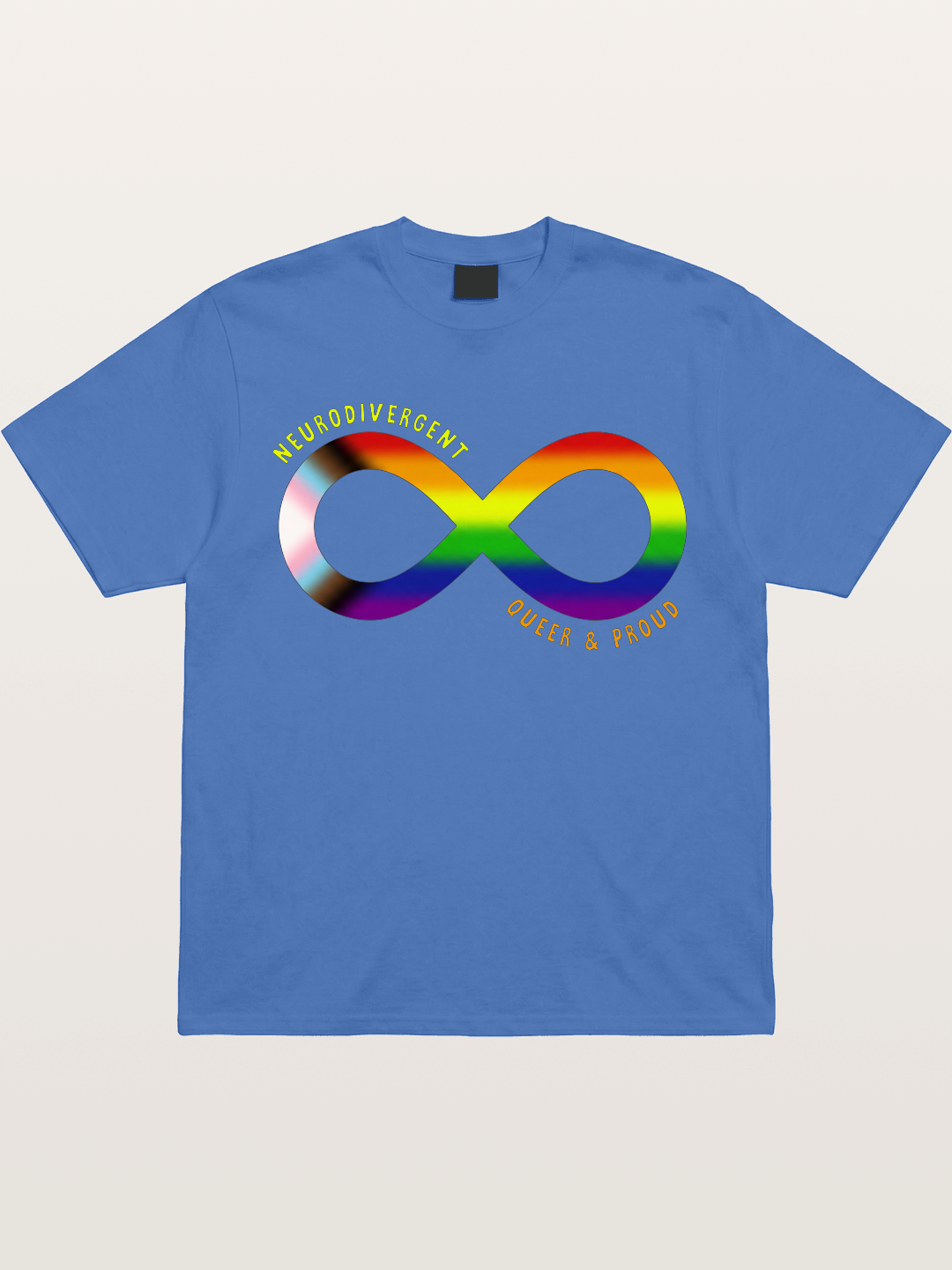 Neurodivergent Queer Infinity Symbol Gildan T-shirt