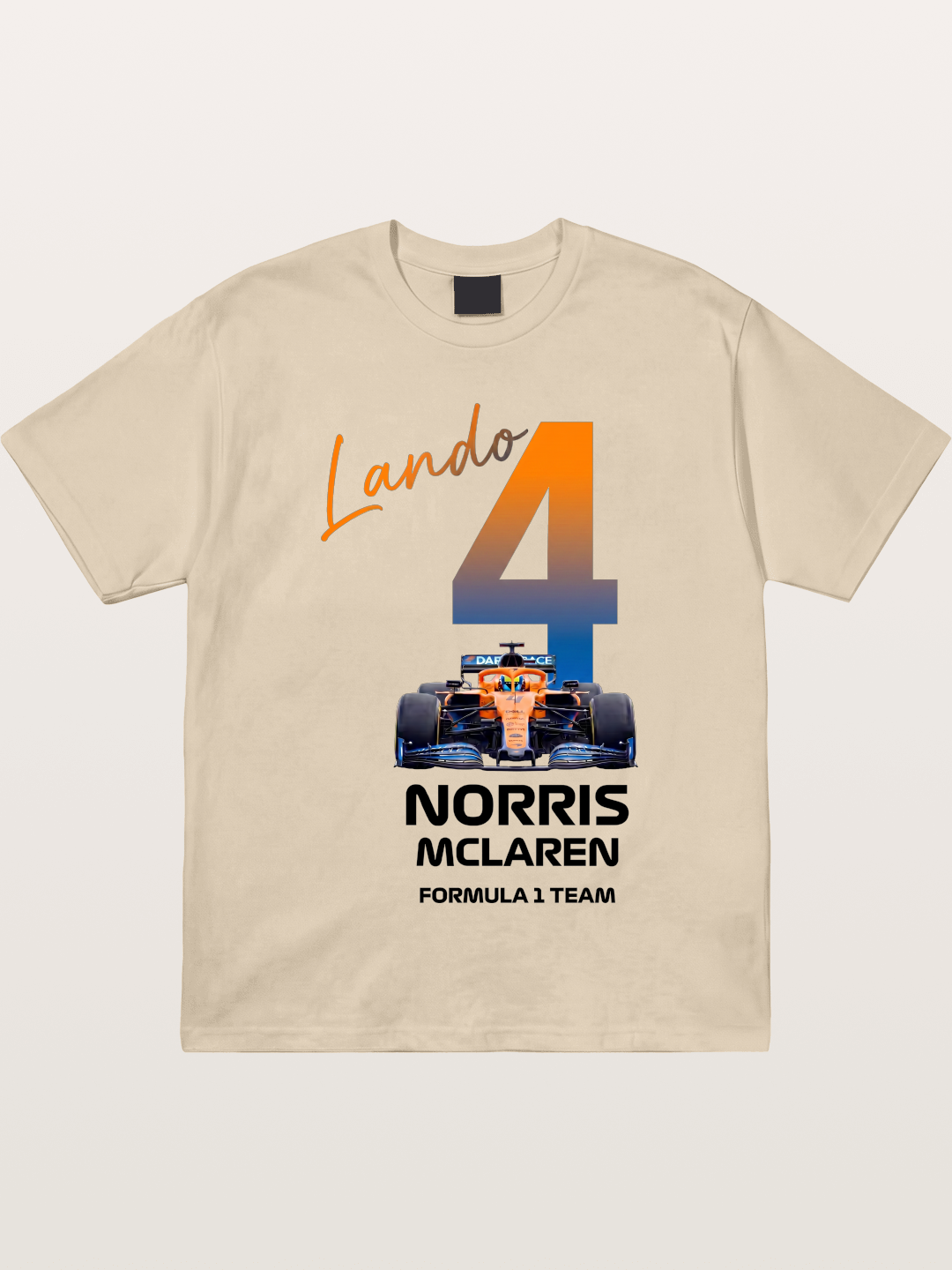 Lando Norris McLaren 4 Graphic Gildan T-shirt