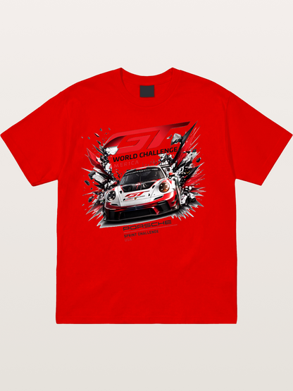 Porsche GT3 Sprint Challenge Art Cotton T-shirt