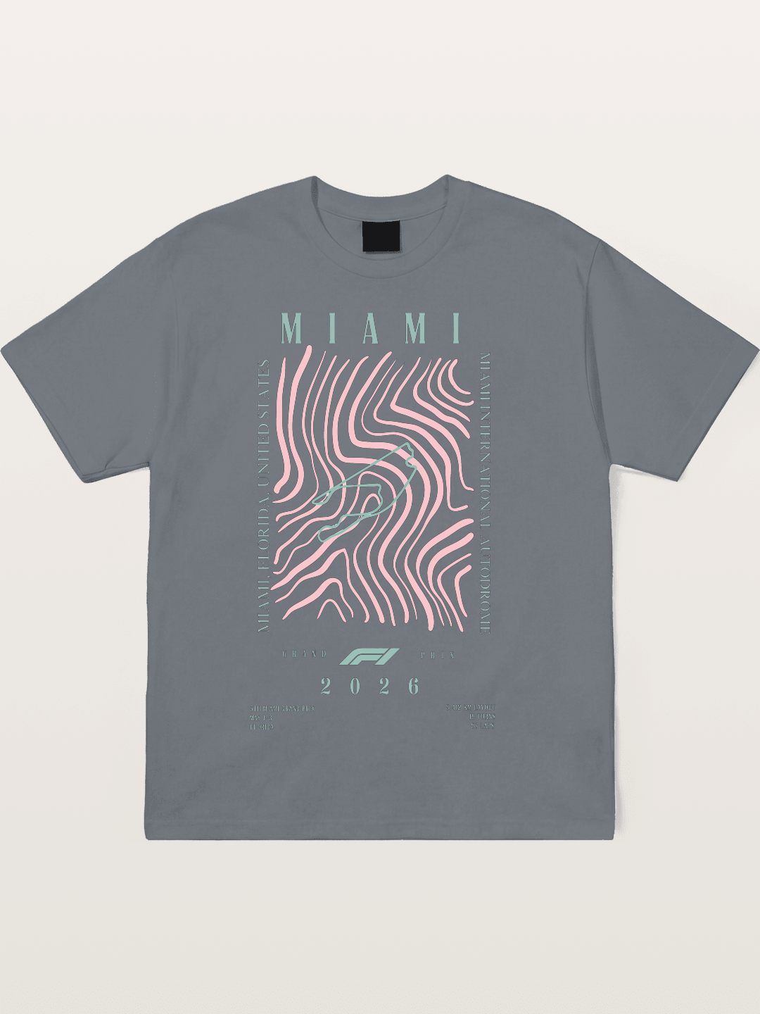 2026 Miami Grand Prix Graphic Cotton T-shirt
