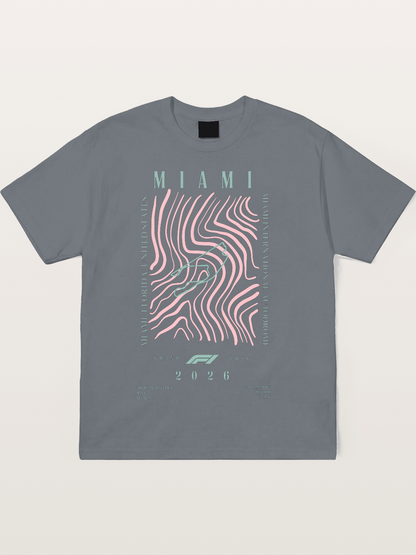 2026 Miami Grand Prix Graphic Cotton T-shirt