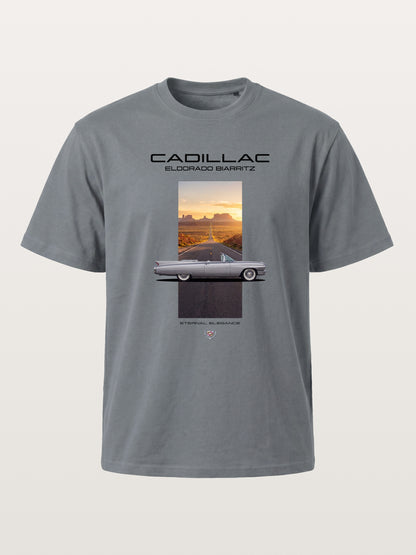 Cadillac Eldorado Desert Sunset Card Cotton T-shirt