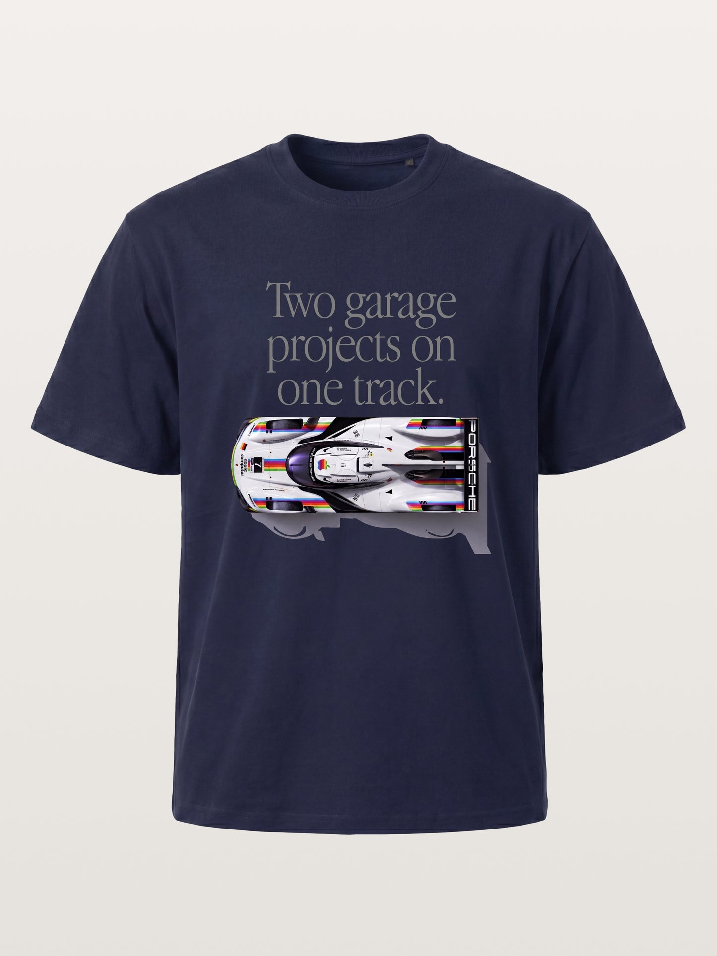 Le Mans Racer Two Garage Quote Gildan T-shirt