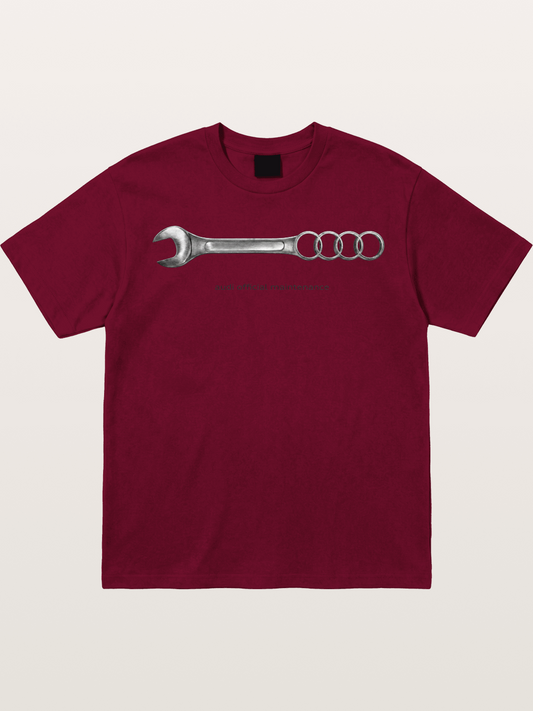 Audi Maintenance Wrench Art Gildan T-shirt