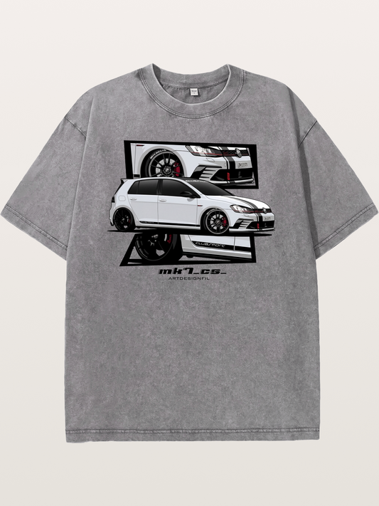 Volkswagen Golf MK7 Stance Washed T-shirt