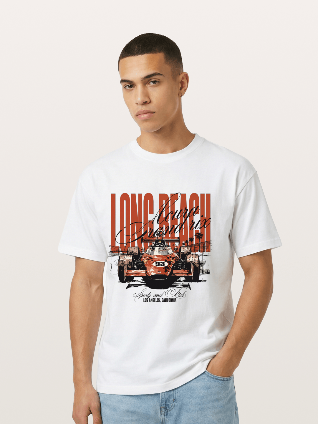 Long Beach Grand Prix Art Gildan T-shirt