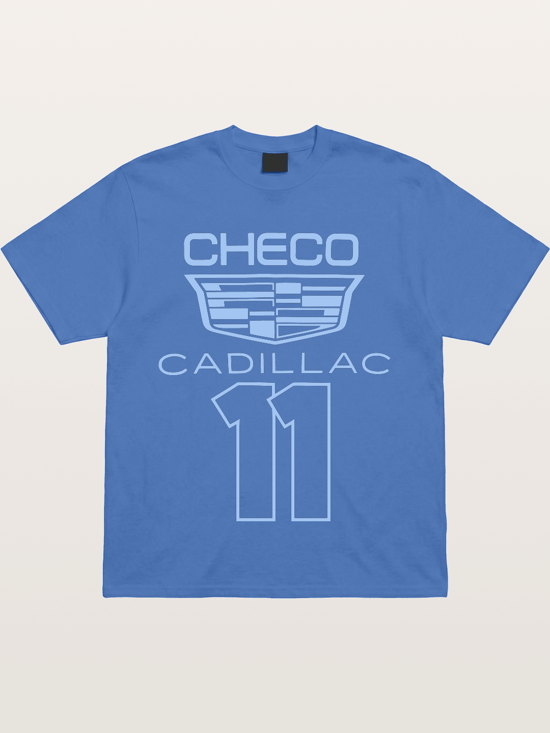 Checo Cadillac #11 Racing Emblem Gildan T-shirt