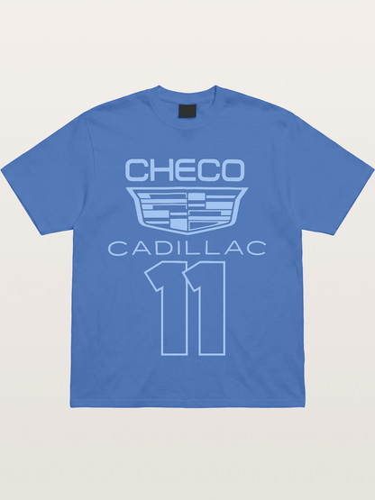 Checo Cadillac #11 Racing Emblem Gildan T-shirt