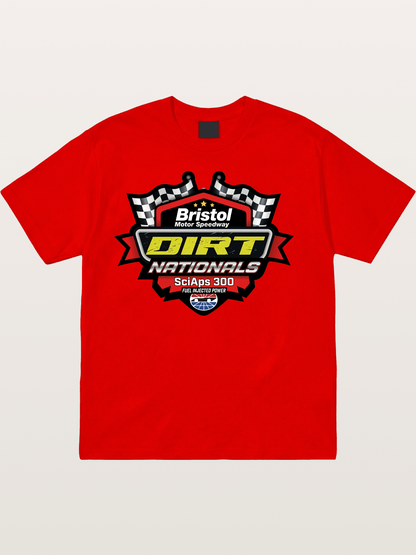Bristol Dirt Nationals Logo Cotton T-shirt