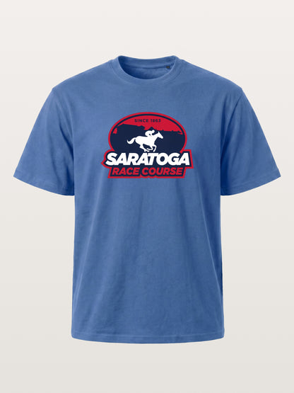 Saratoga Race Course Shield Crest Gildan T-shirt