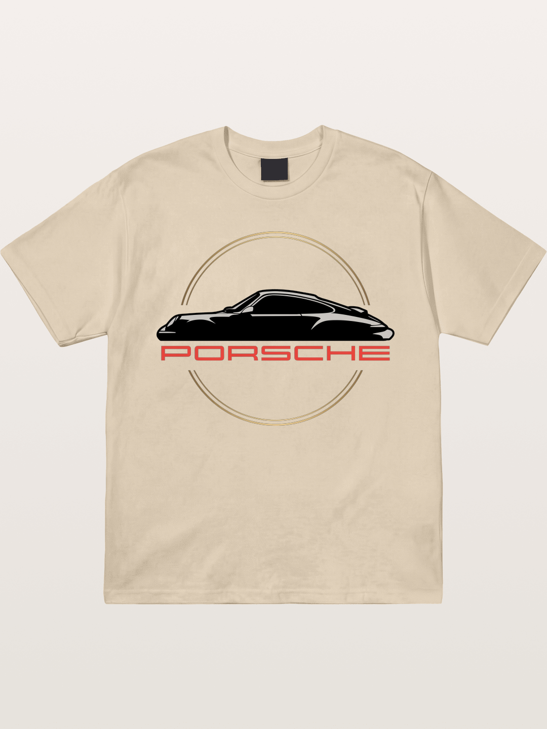 Porsche Silhouette Logo Art Gildan T-shirt