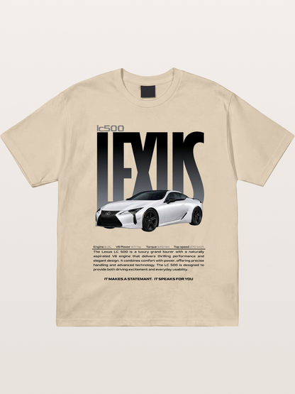Lexus LC500 Magazine Style Poster Gildan T-shirt