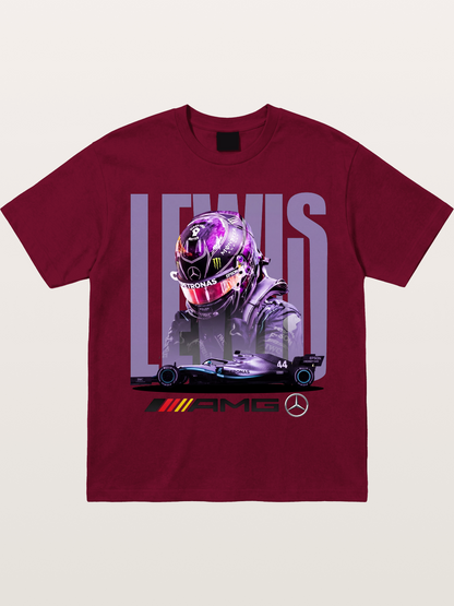 Hamilton 44 Mercedes F1 Gildan T-shirt