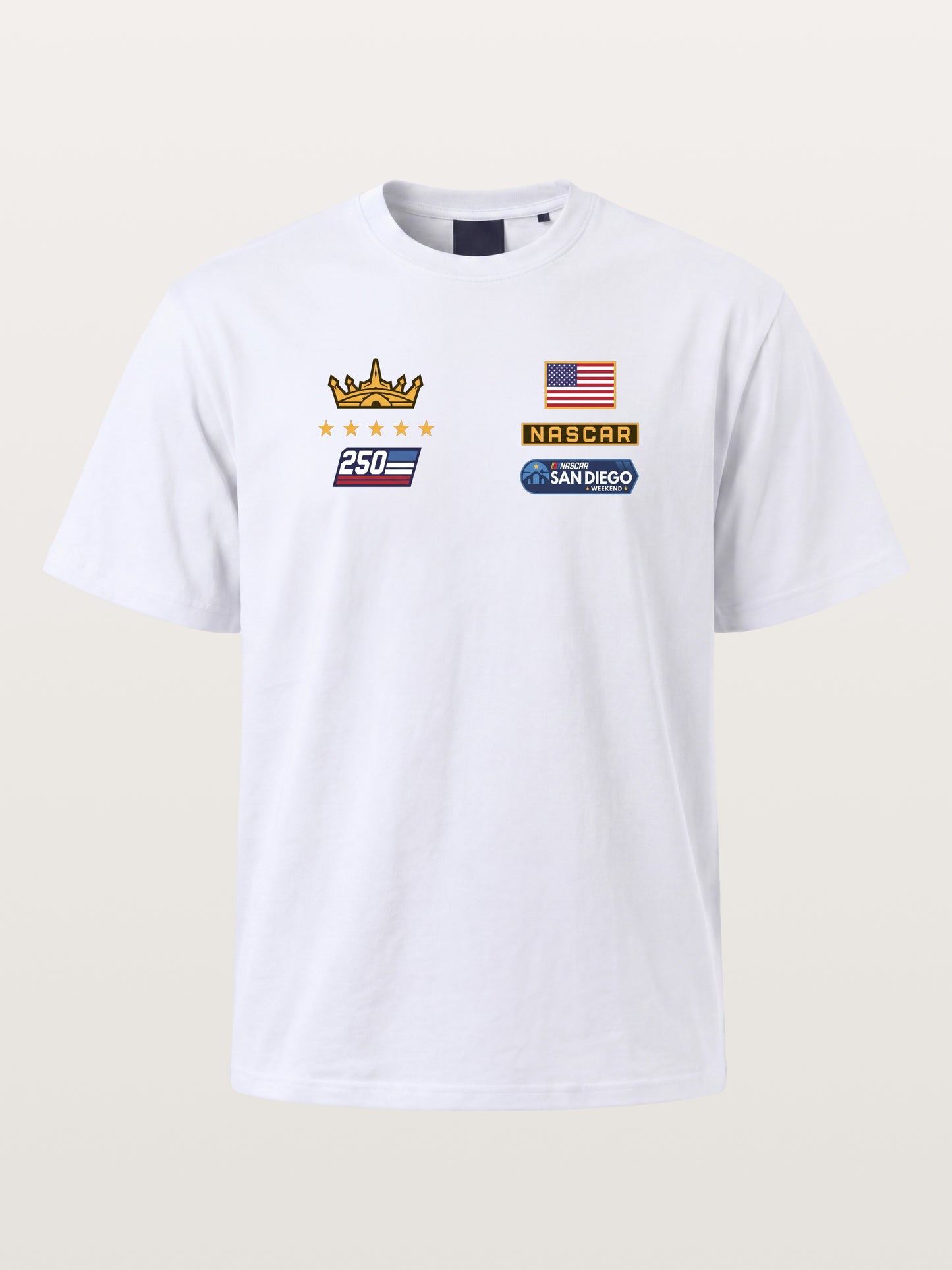 San Diego NASCAR 250th Crown Mark Gildan T-shirt